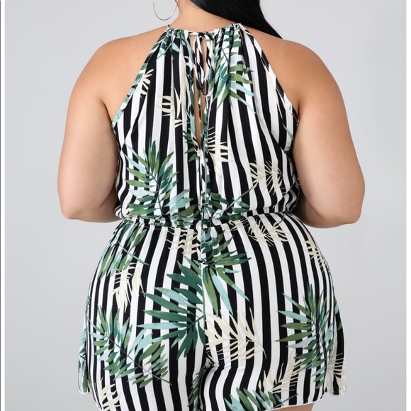 Palms Romper - Picture 3 of 3